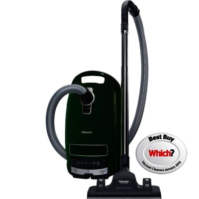 Miele Complete C3 Ecoline Plus Cylinder Vacuum Cleaner in Racing Green